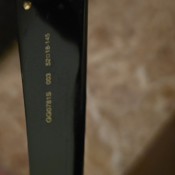 GUCCI Cat-eye frame sunglasses crystals GG0781S NEW! On the Runaway tag removed - Picture 5 of 6